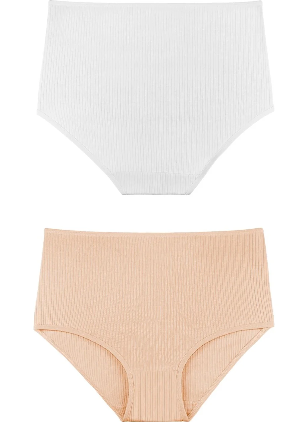 Sensu Women's Ribbed High Waist 5-Piece Panties Set - KTS3095-5