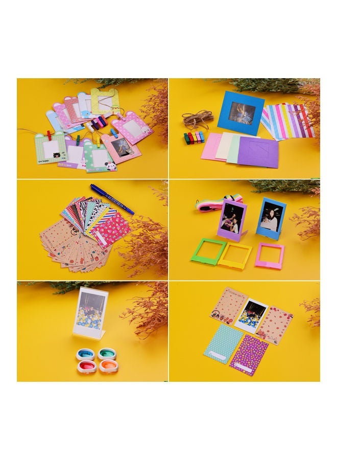 NIBEMINENT 12-In-1 Instant Camera Accessories Bundle Kit Daisy Flowers - Image 3
