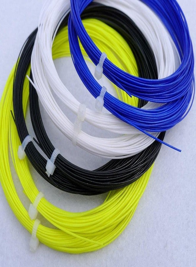 Gmefvr Badminton Bat (Racket) Strings 0.77mm 10mt gz18 Multi Random Color (Pack of 6) - Image 2