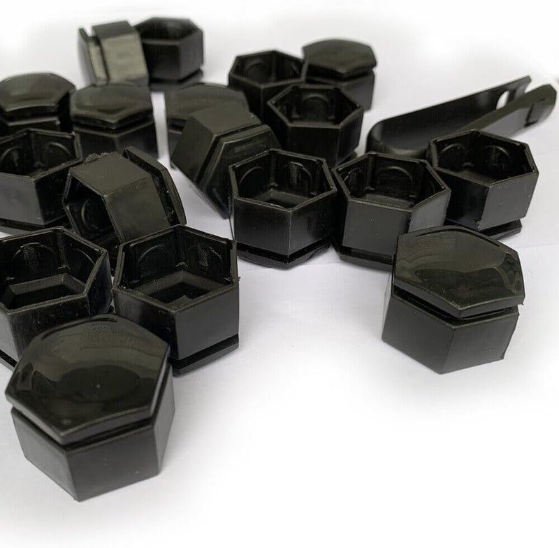 Kalmaegee 20PCS 22MM Wheel Lug Nut Covers Compatible with Range Rover Buick Regal Bolt Cover Caps(Black) - Image 5