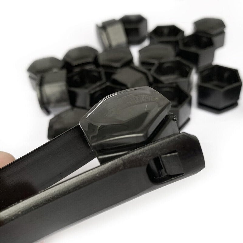 Kalmaegee 20PCS 22MM Wheel Lug Nut Covers Compatible with Range Rover Buick Regal Bolt Cover Caps(Black) - Image 4