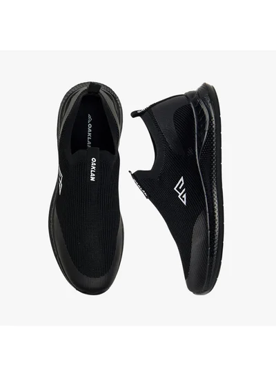 Oaklan by Shoexpress Men's Logo Print Slip-On Shoes