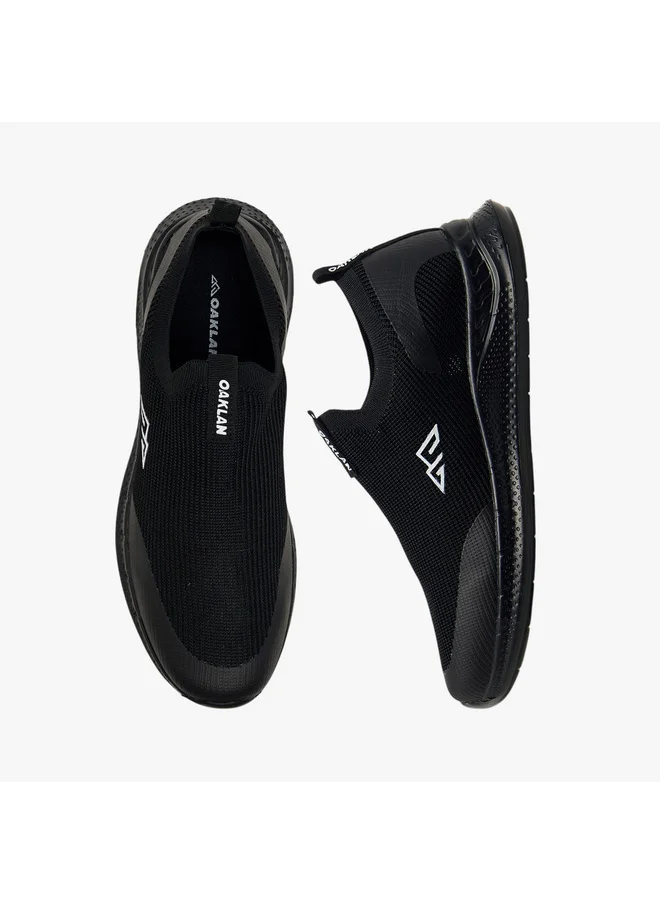 Oaklan by Shoexpress Men's Logo Print Slip-On Shoes