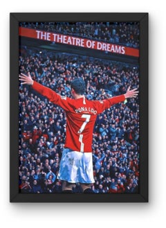 CR7 BLACk FRAME 50 X 70 