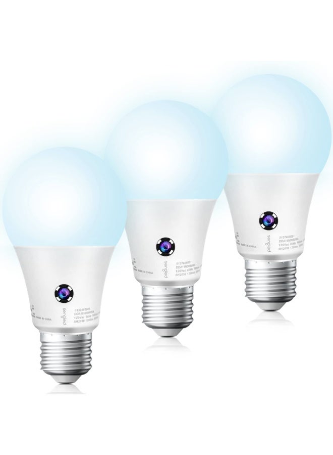 Sengled Dusk To Dawn Light Bulbs Outdoor 5000K Daylight Led Light Bulb 10.5 Watt Equivalent 1200Lm Automatic Dusk To Dawn Led Light Bulbs For Outdoor Lighting 3 Pack Ul Listed. - Image 1