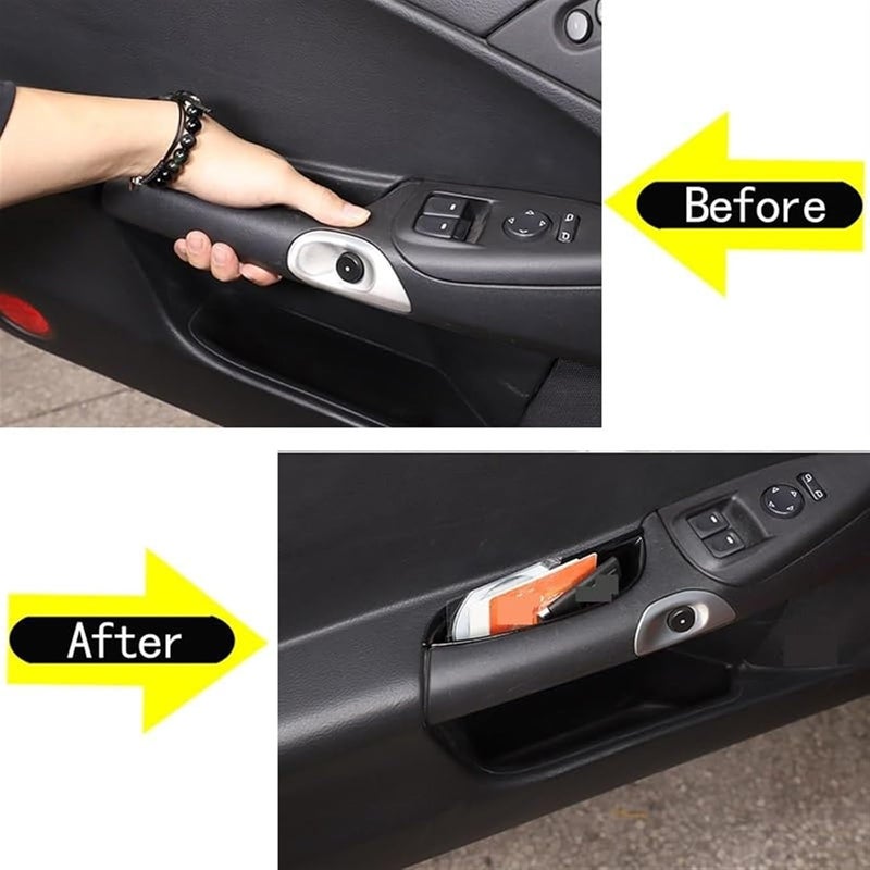Wivplex Car Door Storage Bin for Chevrolet Corvette C6 - Image 5