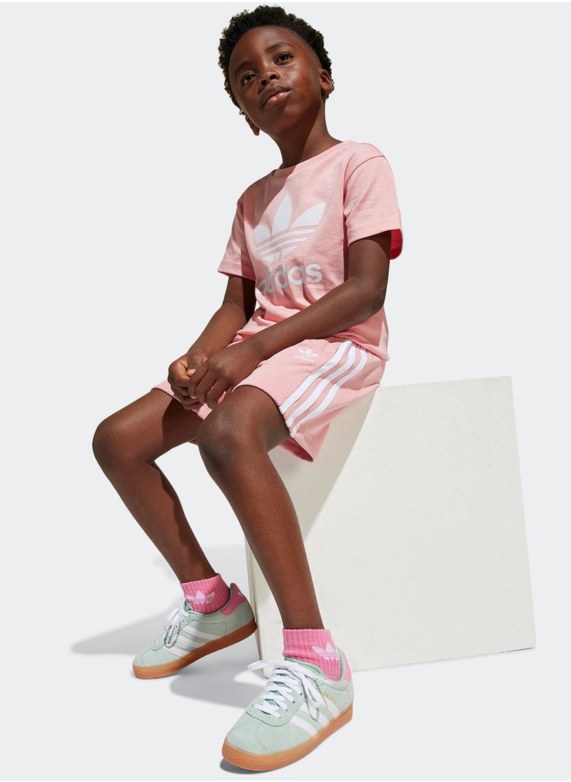 adidas Originals Kids Adicolor Shorts And T-Shirt Set  - Image 5