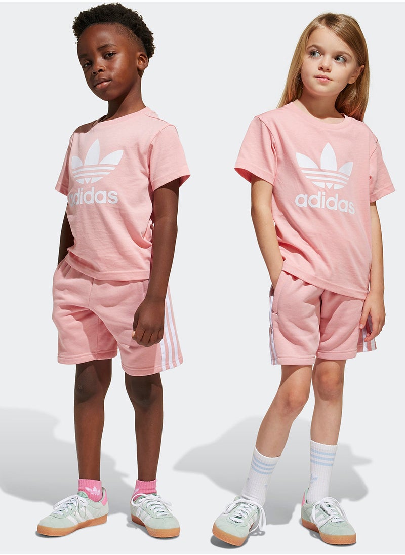 adidas Originals Kids Adicolor Shorts And T-Shirt Set  - Image 1