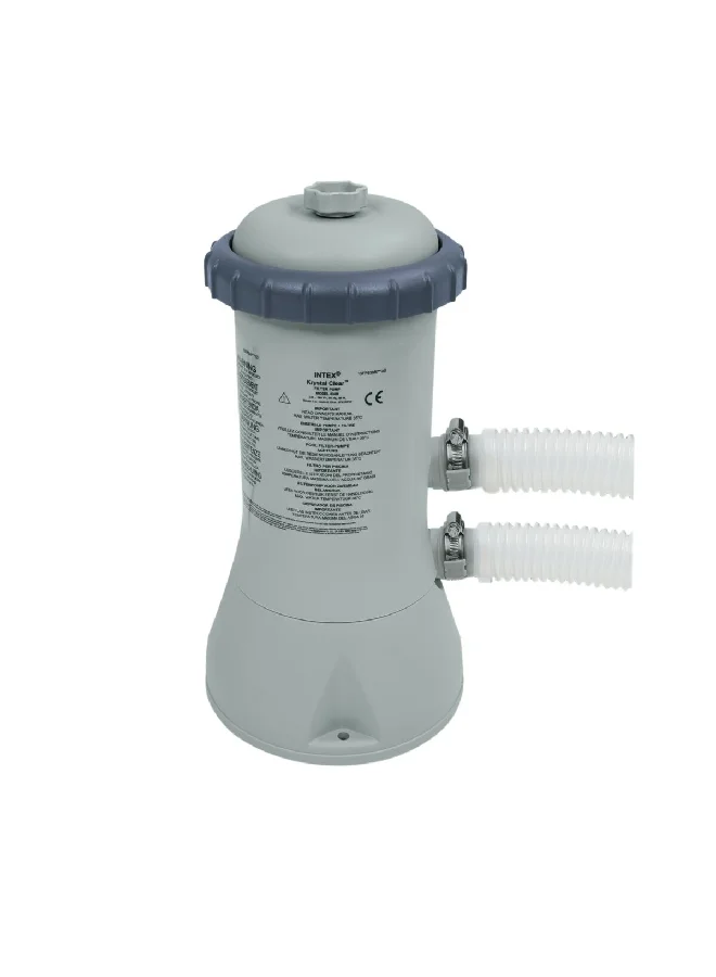 INTEX 220V Hydro Aeration Technology Filter Cartridge Pump Grey 3.67 L 28638