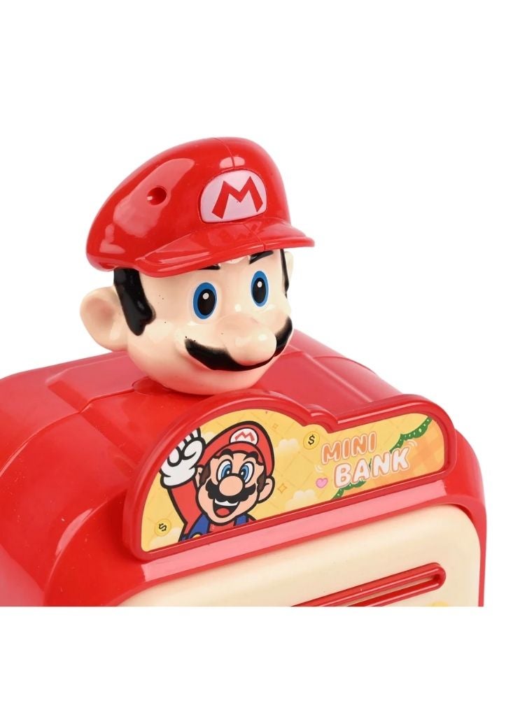 Super Mario Mini ATM Piggy Bank – Electronic Password Money Saving Box for Kids - Image 3