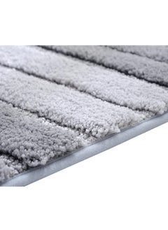 TYCOM Tycom Bathroom Rugs Bath Mat Non Slip Fluffy Soft Plush Microfiber Shower Carpet Rug Washable Non-Slip Carpet Mat for Bathroom Floor 50 By 80 CM Dark Blue.  - Image 3