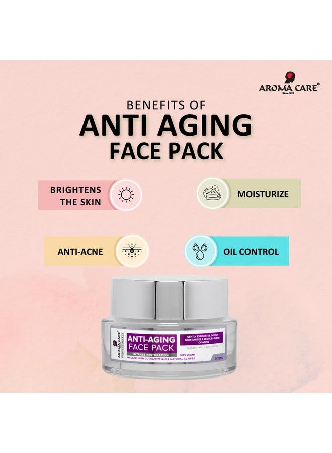 Aromacare باقة الوجه المضادة للشيخوخة من أروما كير برو 50 جرام - شد، تقليل التجاعيد، تجديد البشرة وتغذية عميقة لبشرة شابة ومشرقة - Image 3