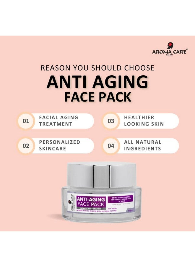 Aromacare باقة الوجه المضادة للشيخوخة من أروما كير برو 50 جرام - شد، تقليل التجاعيد، تجديد البشرة وتغذية عميقة لبشرة شابة ومشرقة - Image 5