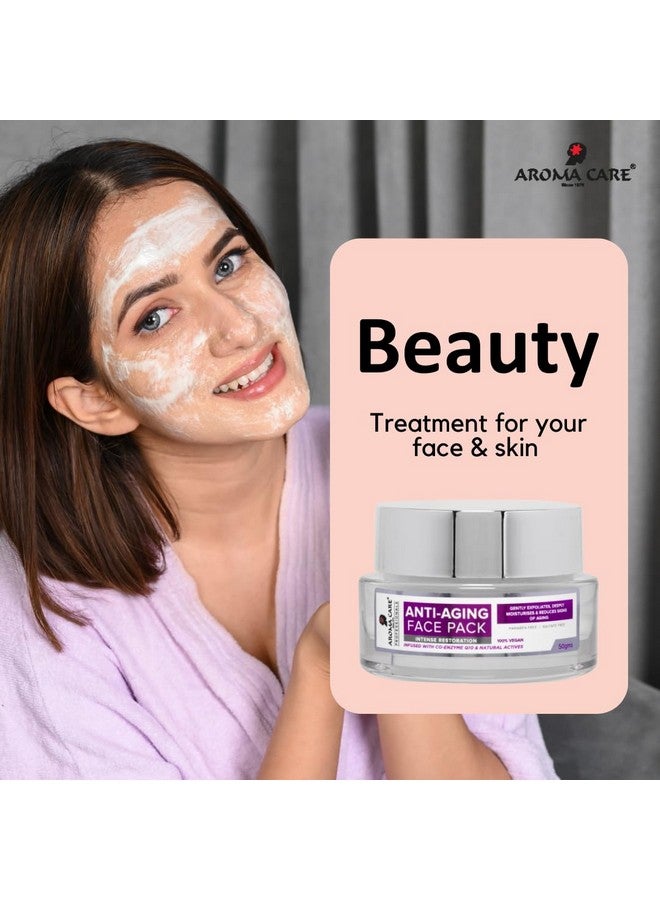 Aromacare باقة الوجه المضادة للشيخوخة من أروما كير برو 50 جرام - شد، تقليل التجاعيد، تجديد البشرة وتغذية عميقة لبشرة شابة ومشرقة - Image 4