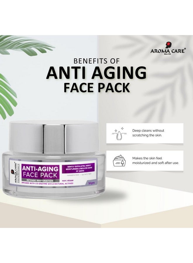 Aromacare باقة الوجه المضادة للشيخوخة من أروما كير برو 50 جرام - شد، تقليل التجاعيد، تجديد البشرة وتغذية عميقة لبشرة شابة ومشرقة - Image 2