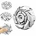 YVBBHE Metal Fidget Spinner for Adults Open Armor Executive Desk Toy for Office Cool Magnet Fidgets EDC Toys for Stress Relief Spin Activated Transformation Spinners for ADHD Autism Silver - Image 2