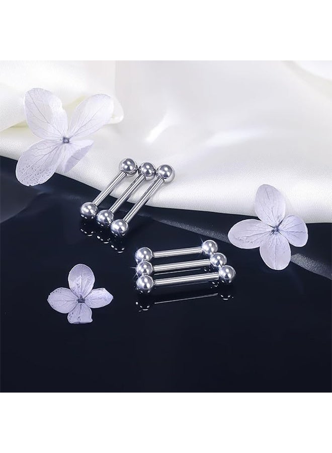 ليمون ١٢ قطعة من أقراط الشفاه المصنوعة من الفولاذ المقاوم للصدأ، للرجال والنساء، أقراط غضروفية، أقراط تراغوس حلزونية الشكل، مجوهرات ثقب الأذن - Image 5