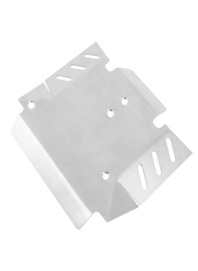 Vgoohobby Stainless Steel Chassis Armor Guard Protective Skid Plate Protection Compatible with Axial RBX10 Ryft AXI03005 AXI03009 1/10 RC Crawler Car - Image 3