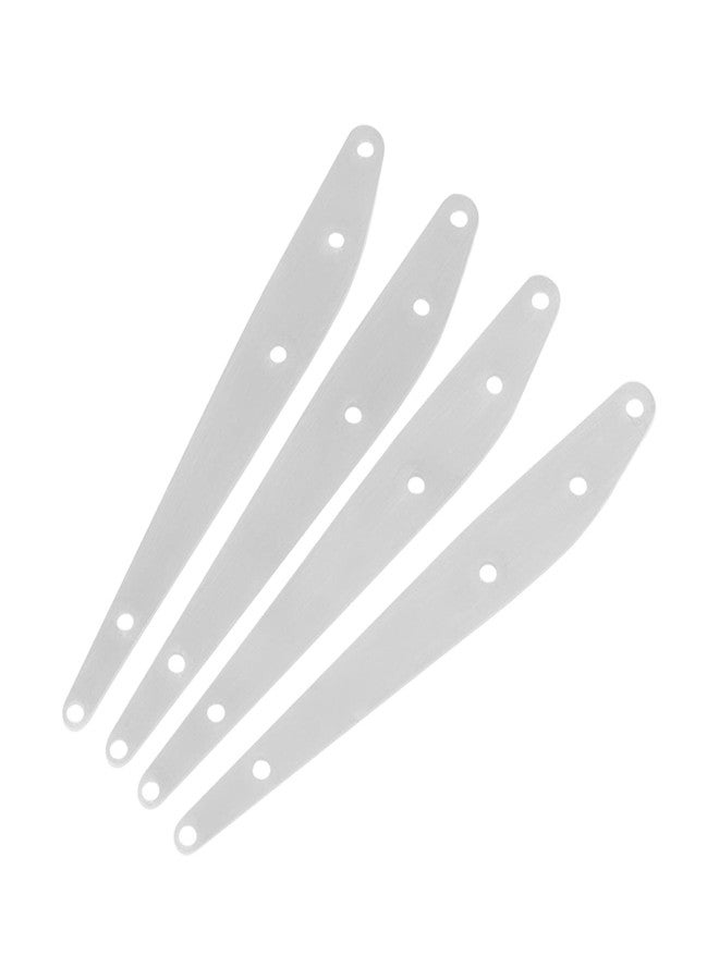 Vgoohobby Stainless Steel Chassis Armor Guard Protective Skid Plate Protection Compatible with Axial RBX10 Ryft AXI03005 AXI03009 1/10 RC Crawler Car - Image 5