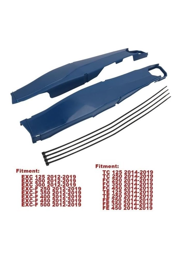 Yurefax Motorcycle Swing Arm Covers - Blue - Image 2