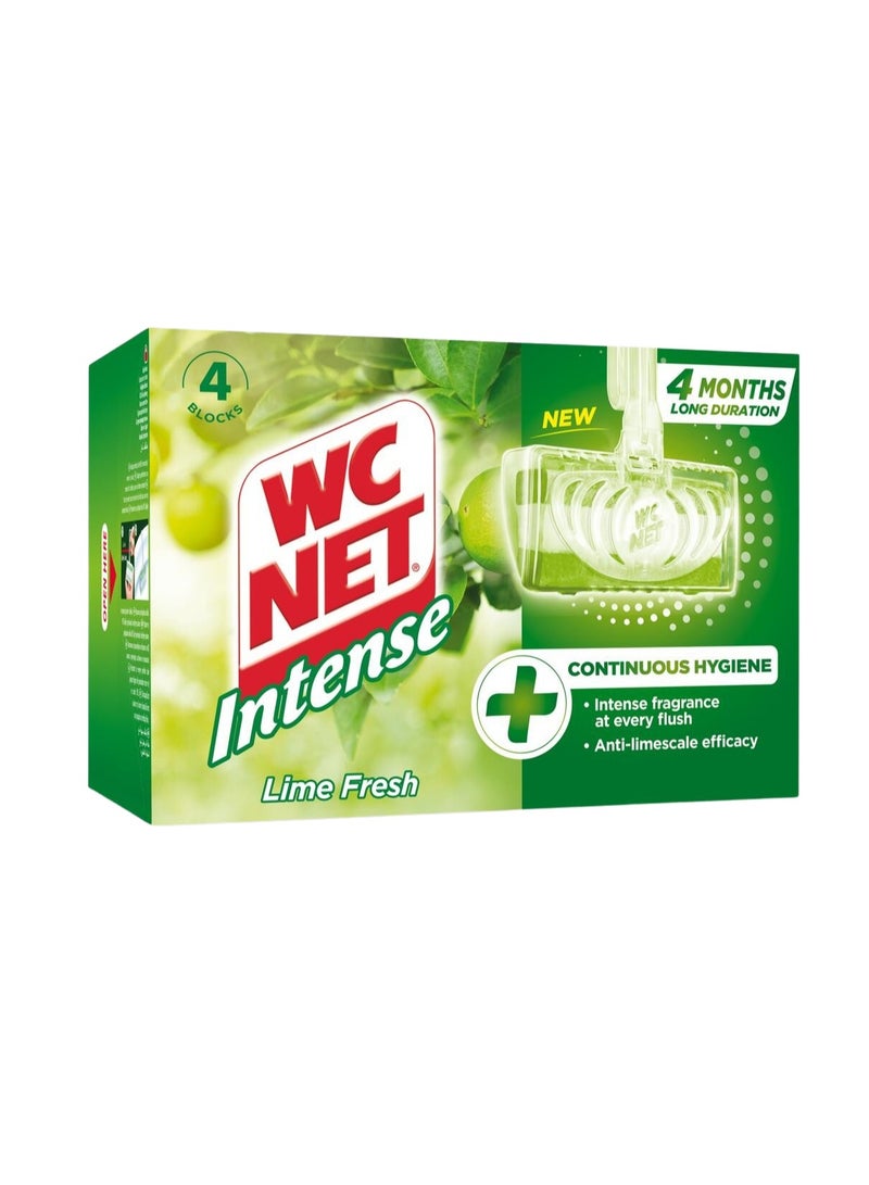 Wc Net Intense Solid Rim Blocks Lime Fresh 4 Pcs - Image 1