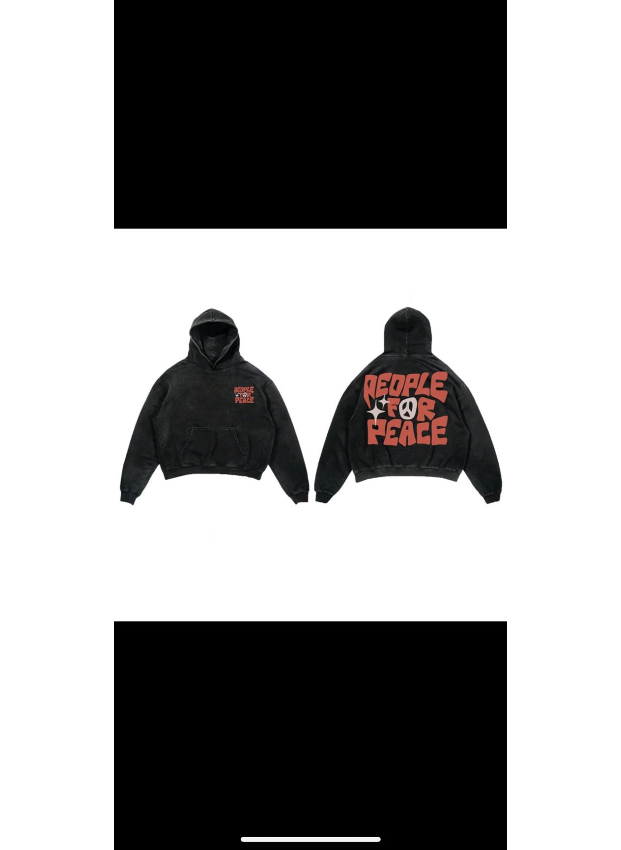Generic - New Hiphop Green Zip Hoodie Men Urban Harajuku Anime Print Long Sleeve 36 Black Washed Old Hoodie - Image 1