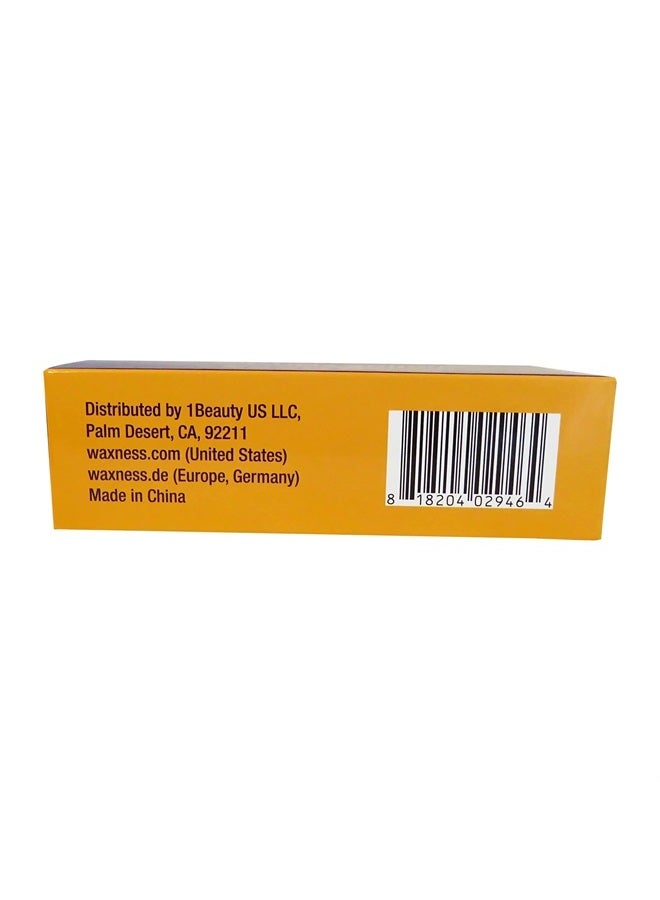 Waxness Body Waxing Wooden Angled Spatula Applicator 100 Pk - Image 1