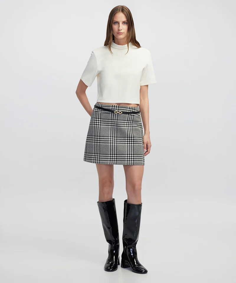 Ipekyol Checked Mini Skirt