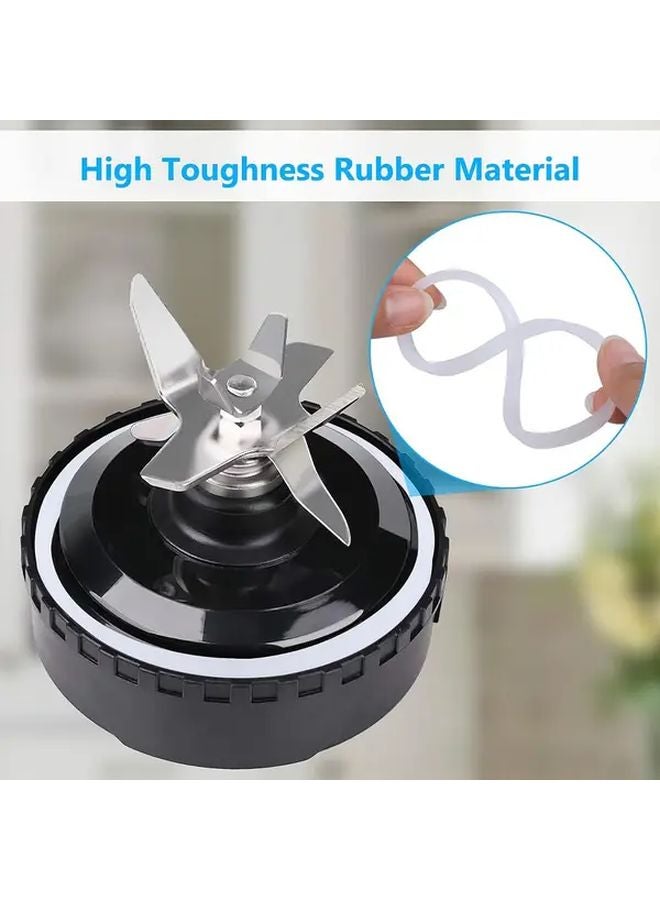 6Pcs White Silicone Blender Seal Gaskets And Hook For Ninja BL770 BL660 - Image 5