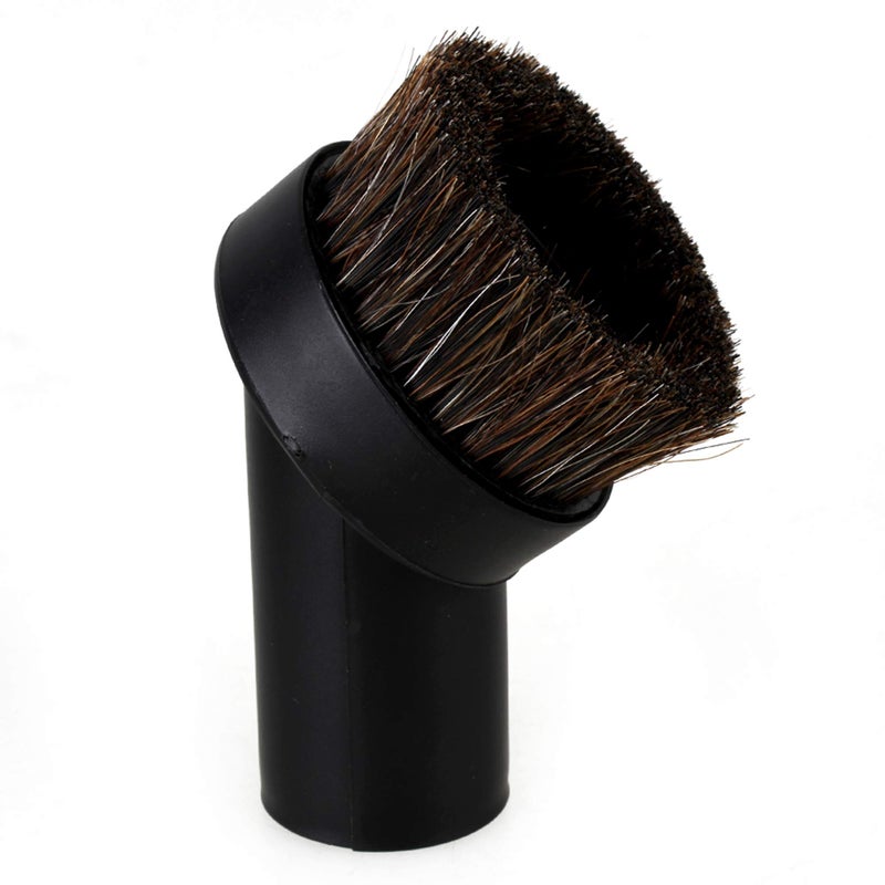 RDEXP Round Dust Brush 25mm Horse Hair 1.25" Vacuum Attachment Replacement,Perfect for Vacuuming Sofas and Baseboards,Use a Rubber Will Help It Fit Better - Image 1