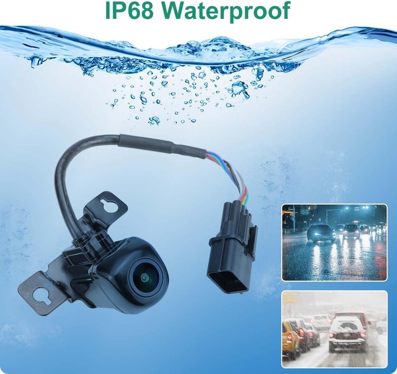 GreenYi 95760-2W650 OE Backup Camera for Hyundai Santa Fe Sport 2017-2018 & Santa Fe 2017-2018 - Image 4