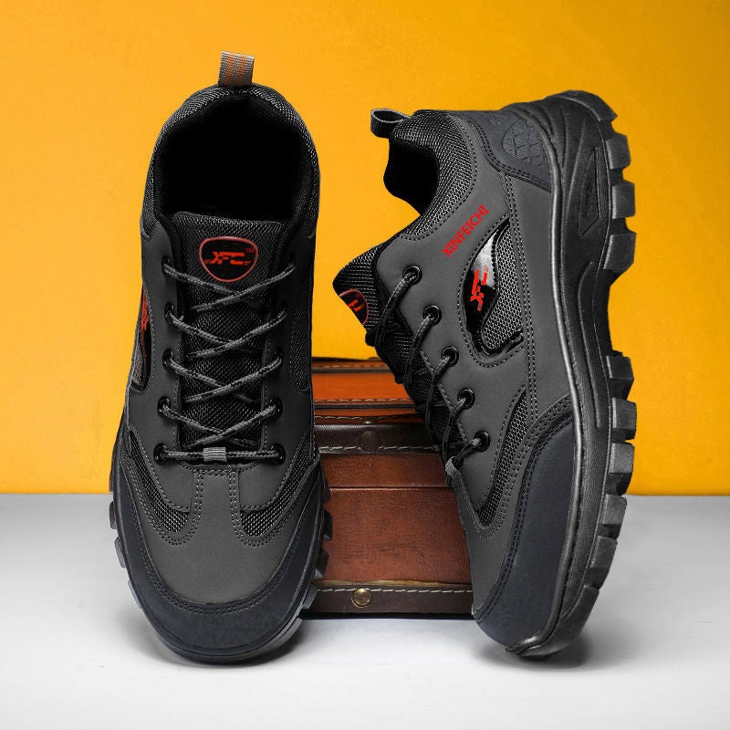 Labor Protection Shoes Men'S Summer Style One-Legged Construction Site Wear-Resistant Men'S Non-Slip Waterproof Casual Work Shoes - Image 1