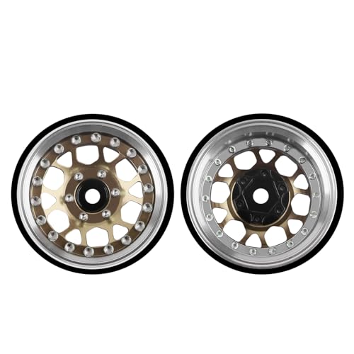 DashRC 13 Beadlock Wheels Aluminum Alloy Adjustable Negative Offset Rims for 118 124 RC Micro Crawlers Ascent18 TRX4M SCX24 FCX24 Upgrades Parts 4PCS - Image 5
