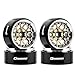 DashRC 13 Beadlock Wheels Aluminum Alloy Adjustable Negative Offset Rims for 118 124 RC Micro Crawlers Ascent18 TRX4M SCX24 FCX24 Upgrades Parts 4PCS - Image 2