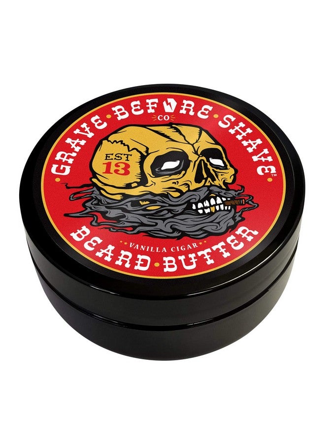 GRAVE BEFORE SHAVE Beard Butter (Cigar Blend) 4Oz. Container - Image 2