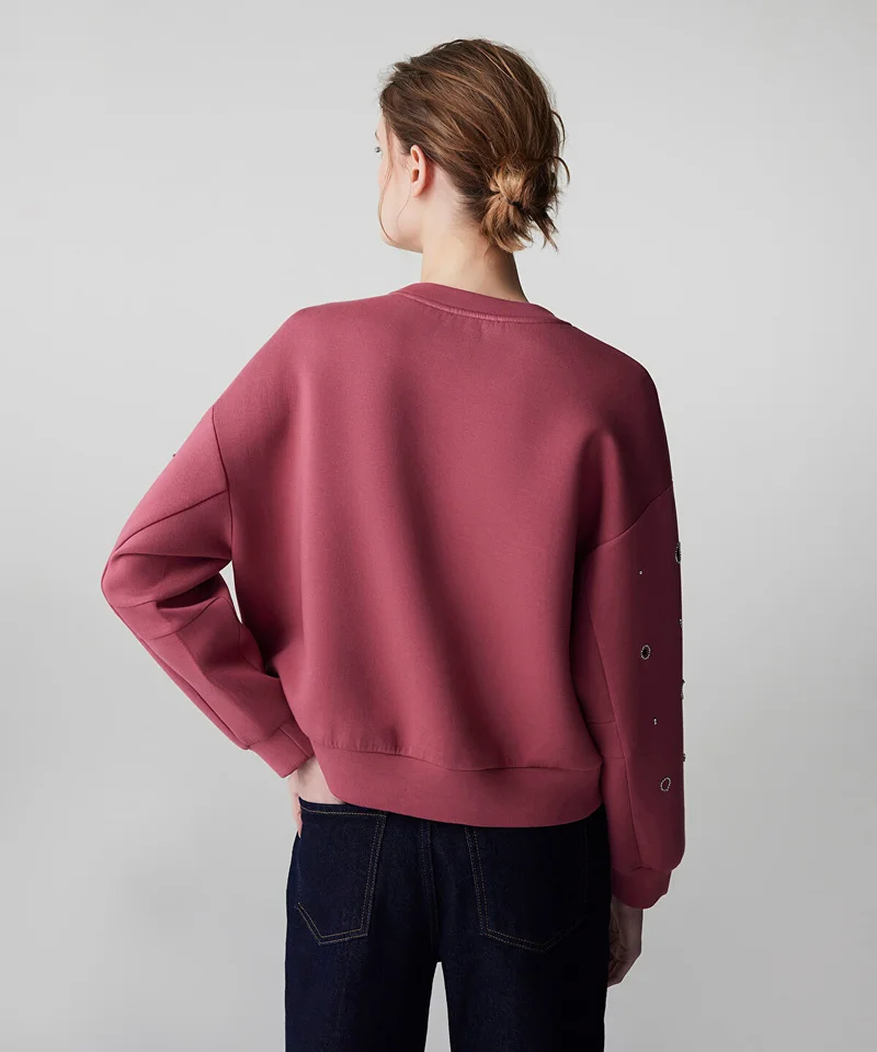 Ipekyol  Embellished Cutout Sweatshirt for Women | Best Price UAE