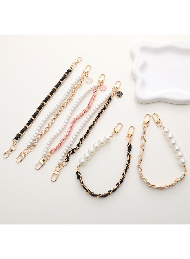 NIBEMINENT Phone Charm/ Chain Strap for Women Girls, Leather Slant Across Cell Phone Case Lanyard Wrist Strap - Image 2