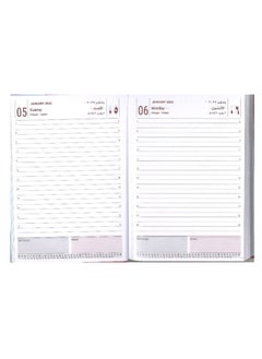 Psi 2025 A5 Size Executive Diary With Hard Vinyl Cover Blue  - Image 2