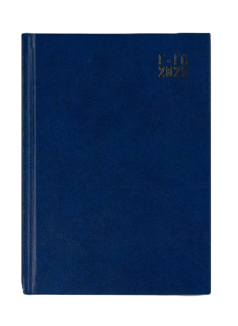 2025 A5 Size Executive Diary With Hard Vinyl Cover Blue - pzsku/Z06F46ECF89DC466FE39EZ/45/_/1733771386/cfe5c6b9-06f1-46eb-8a2b-c979860da235