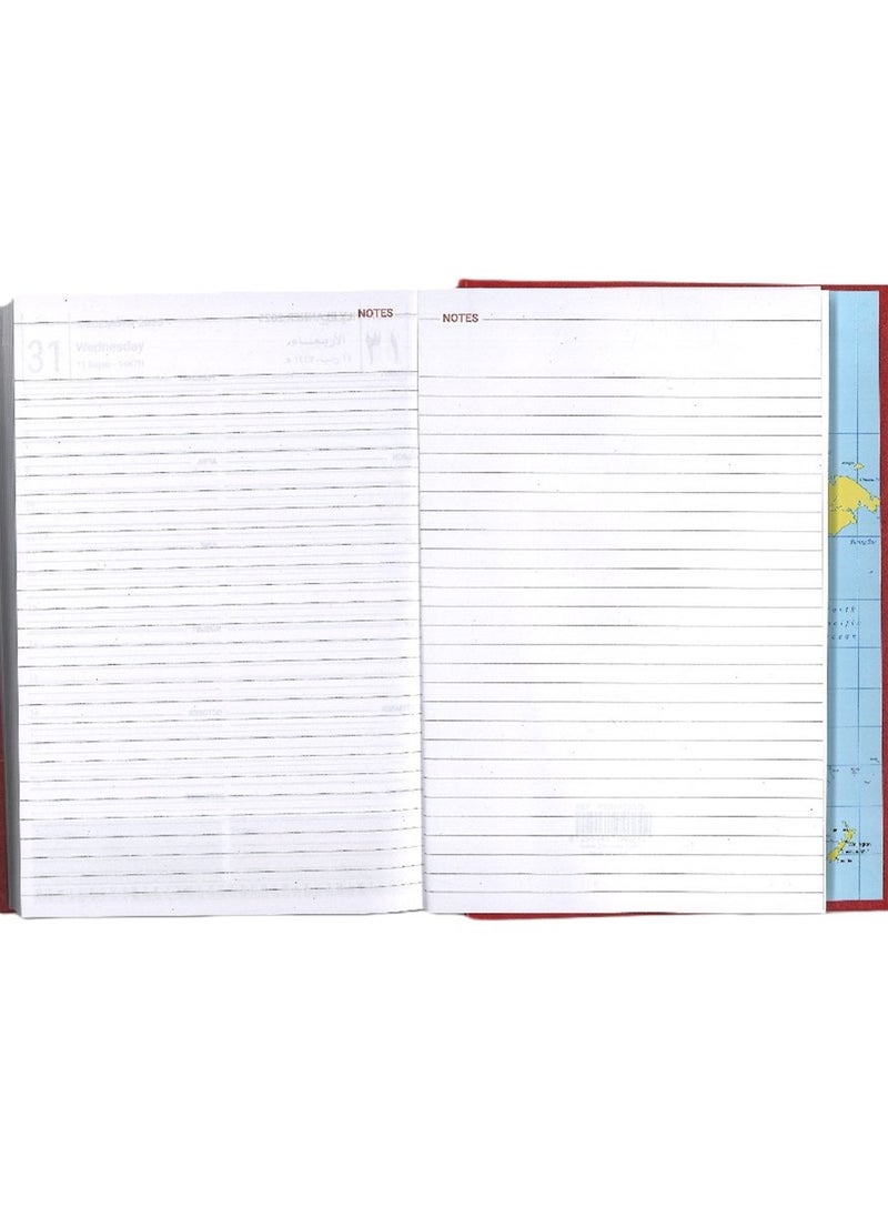 2025 A5 Size Executive Diary With Hard Vinyl Cover Blue - pzsku/Z06F46ECF89DC466FE39EZ/45/_/1733771396/b72fd193-1219-4770-b092-37fd2e67deff