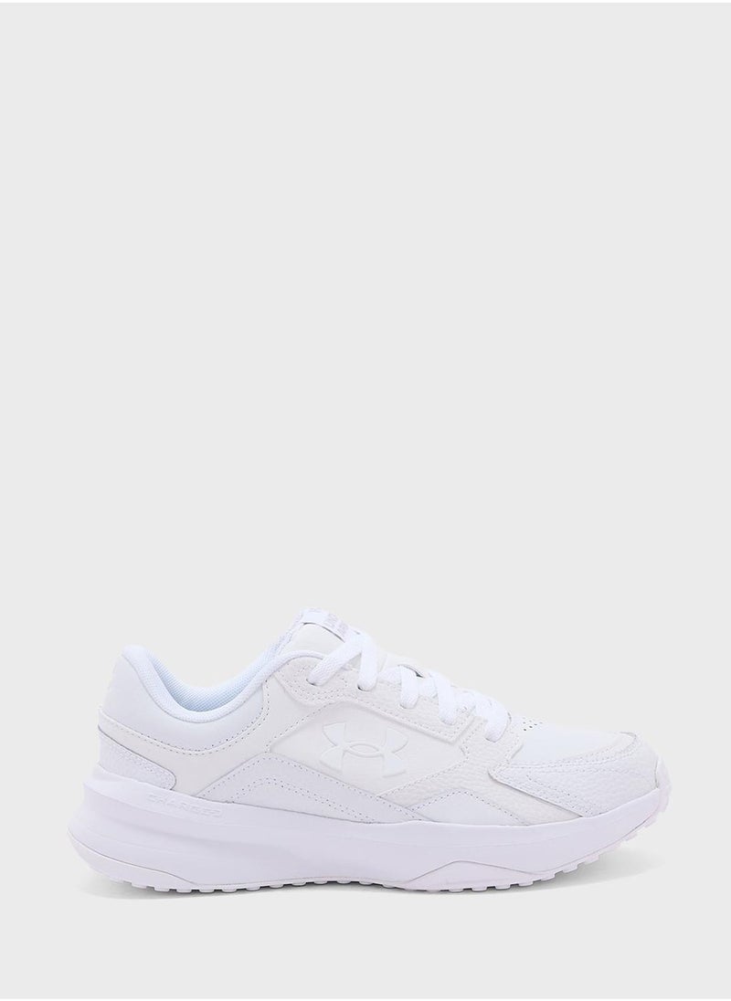 UNDER ARMOUR - Edge Leather Sneakers - Image 1