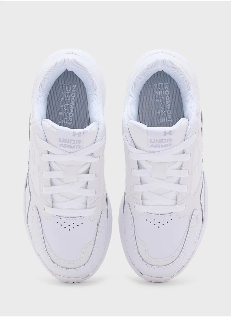 اندر ارمور Edge Leather Sneakers