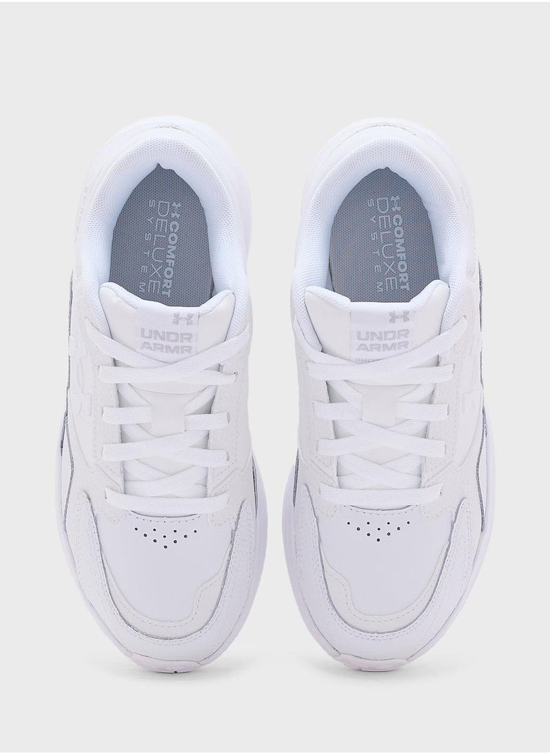 UNDER ARMOUR - Edge Leather Sneakers - Image 1
