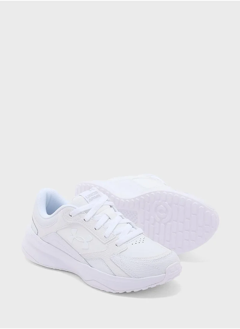 اندر ارمور Edge Leather Sneakers