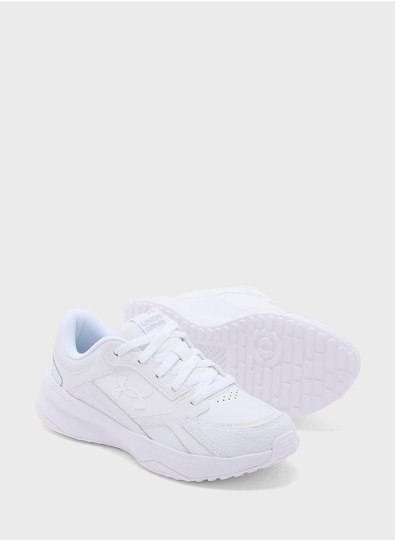 UNDER ARMOUR - Edge Leather Sneakers - Image 1