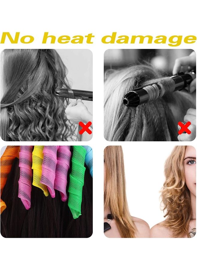 NIBEMINENT 30-Piece Hair Curler Set Multicolour - Image 5