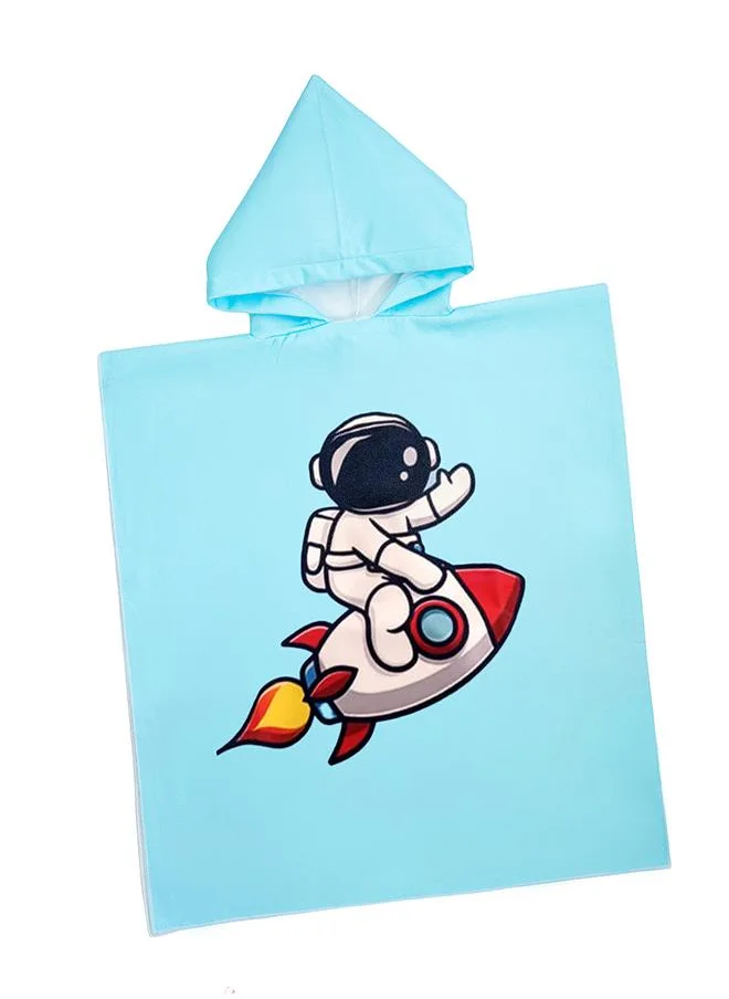 بيبي كلو Rocket Astronaut Kids Hooded Bath Poncho