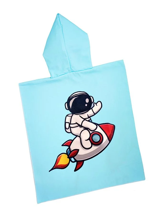 بيبي كلو Rocket Astronaut Kids Hooded Bath Poncho