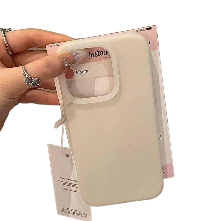 Protective Case, Cover for iPhone 16 / 16 Plus / 16 Pro / 16 Pro Max, Matte Finish, Antique White - Image 1