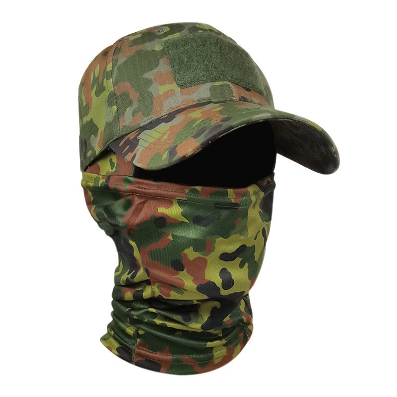 Tactical Camo Baseball Cap Outdoor Sun Protection De Spot Jungle 
